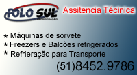 Polo Sul Refrigeração Assistência Técnica em Máquinas de sorvete, Balcões refrigerados e muito mais!
