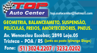 Top Auto Center - Geometria - Balanceamento - Suspensão -  Películas -  Freios -  Amortecedores e muito mais! Av. Wenceslau Escobar, 2898 - Loja.05 Tristeza  - Fones: (51)3232.0202 / 3022.5272